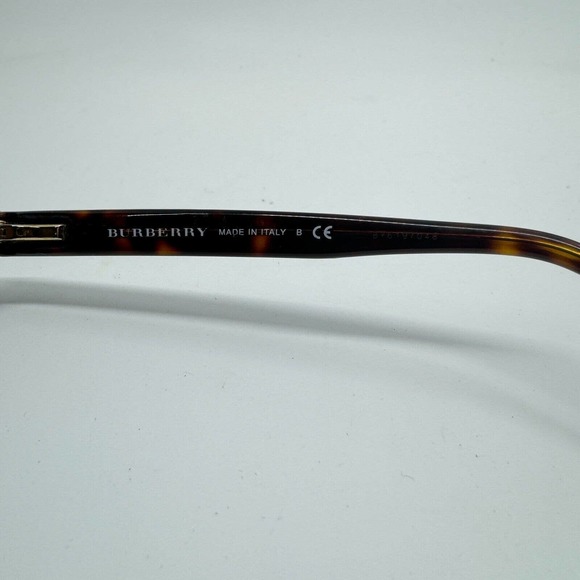 Burberry Eyeglasses B 2202 3002 Dark Tortoise Rectangular Frame 54-16-140 H9821 - Picture 6 of 7
